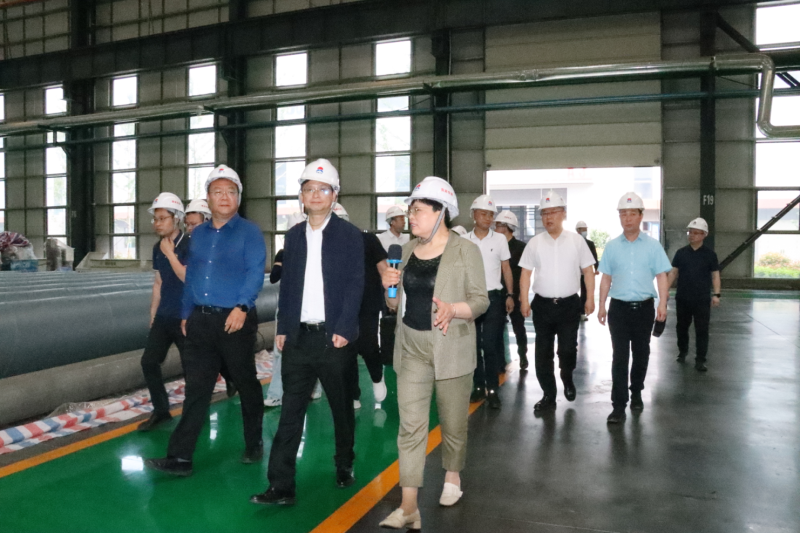 贵阳市政协副主席、清镇市委书记付涛一行到爱游戏铝业考察